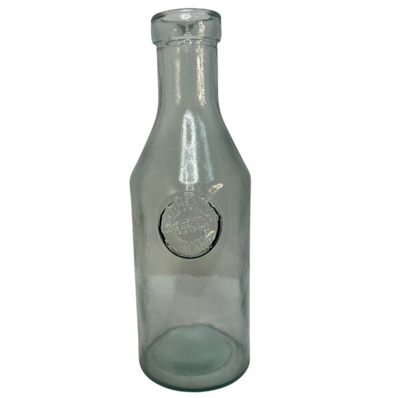 11 Inch Genuine Recycled Glass Pitcher/Bottle Rare Find!! - Picture 1 of 7